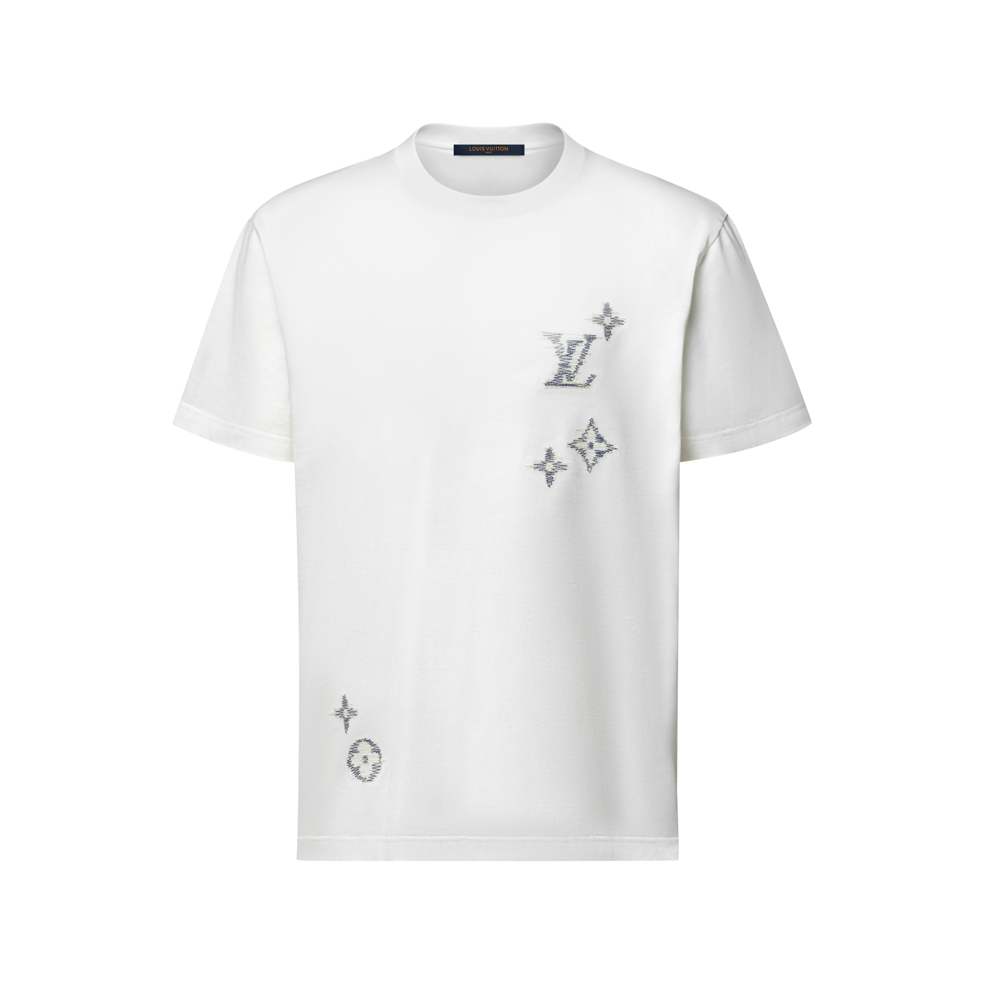 Embroidered Signature T-Shirt - Ready-to-Wear | LOUIS VUITTON
